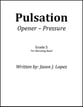 Pulsation Marching Band sheet music cover